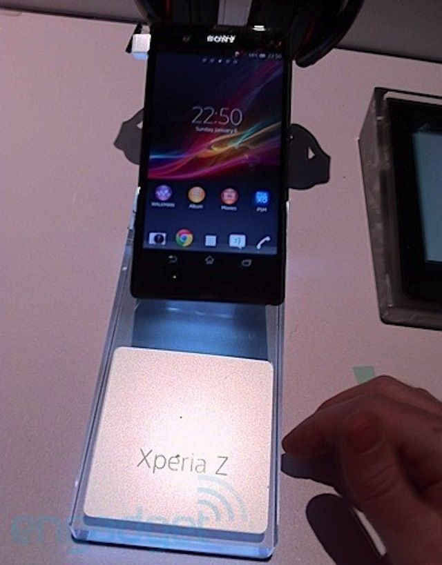 Sony Xperia Z, avistado tempranamente en el Show Floor del #2013CES