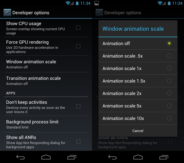 Cult of Android - Android  Tip: How To Find And Disable Animations For A  Snappier Experience | Cult of Android