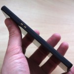 The Xperia Z is super thin.