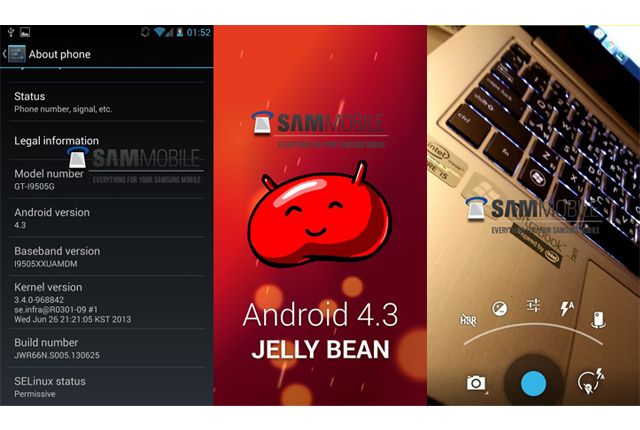 Jelly Bean latest Galaxy S4 Photoshopped