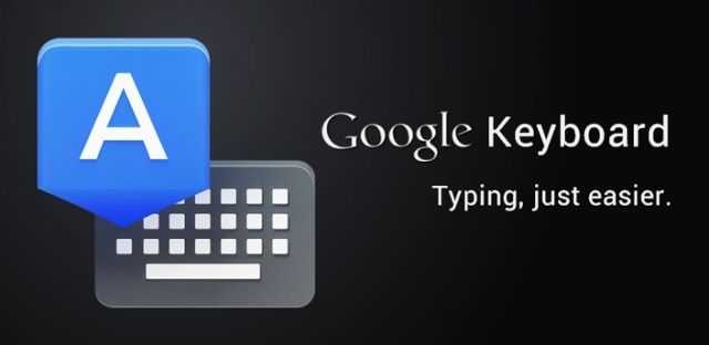 Google Keyboard Header