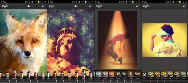 Repix-Android-screens