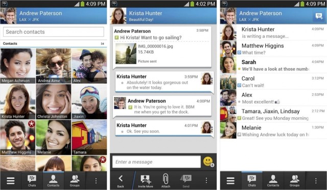 BBM-Android-screenshots
