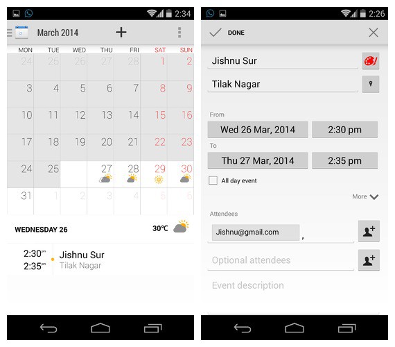 Cult of Android Xperia Z2 Calendar App Ported To All Android 4.1