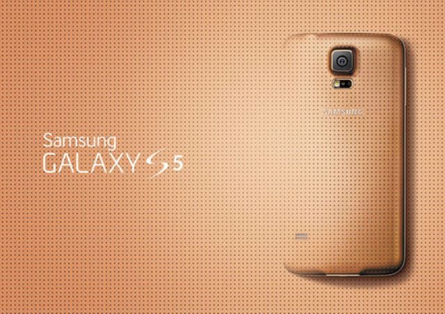 Galaxy S5 Gold