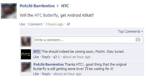 HTC Butterfly KitKat