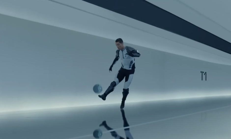 Samsung's new ad features Messi, Ronaldo, Rooney, and others.