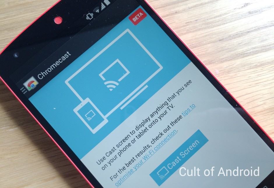 Chromecast mirroring is now available on more devices. Photo: Killian Bell/Cult of Android