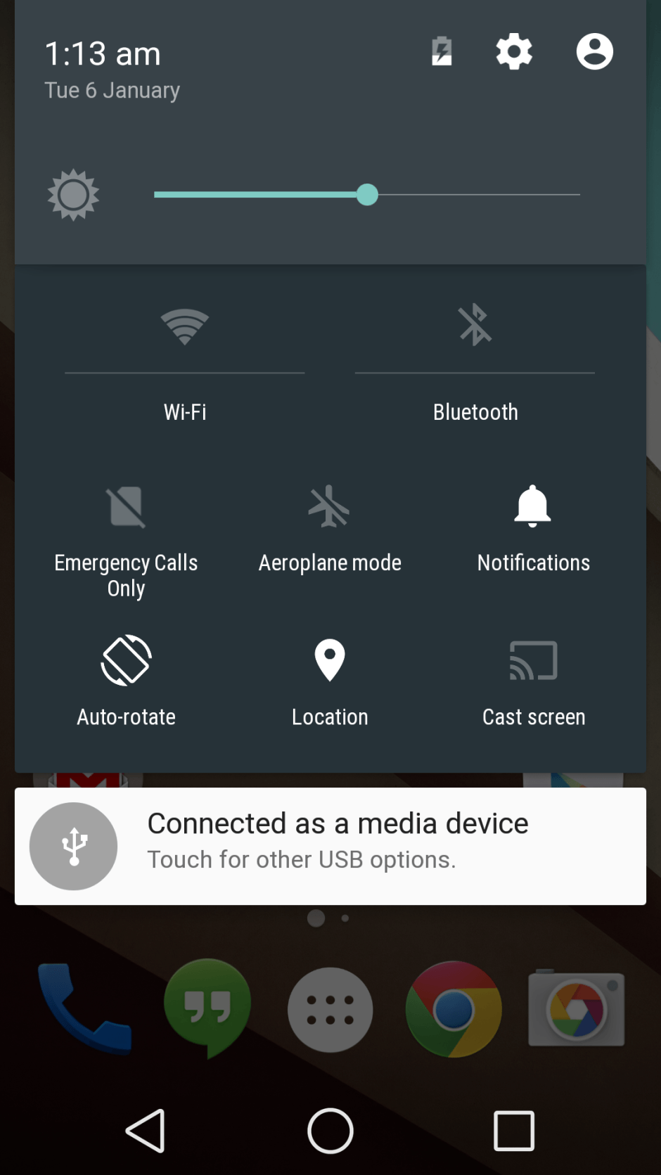 The new Quick Settings contains actual toggles and not just shortcuts.