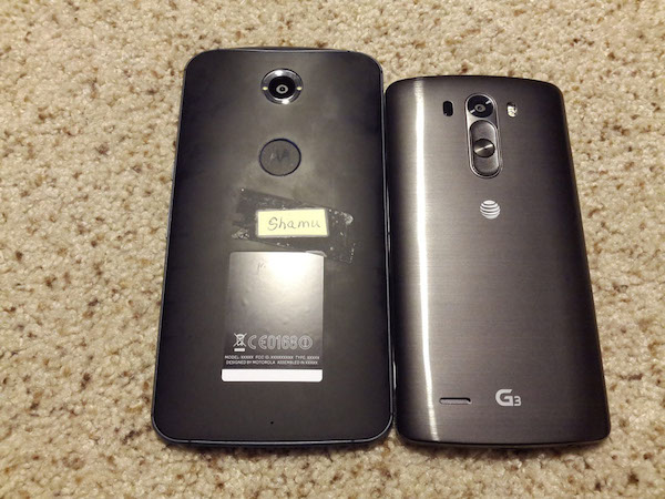 The Motorola/Google Nexus Shamu. Photo: 'Guest'