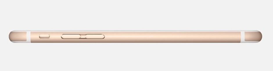 The new iPhones are incredibly thin. Photo: Apple.