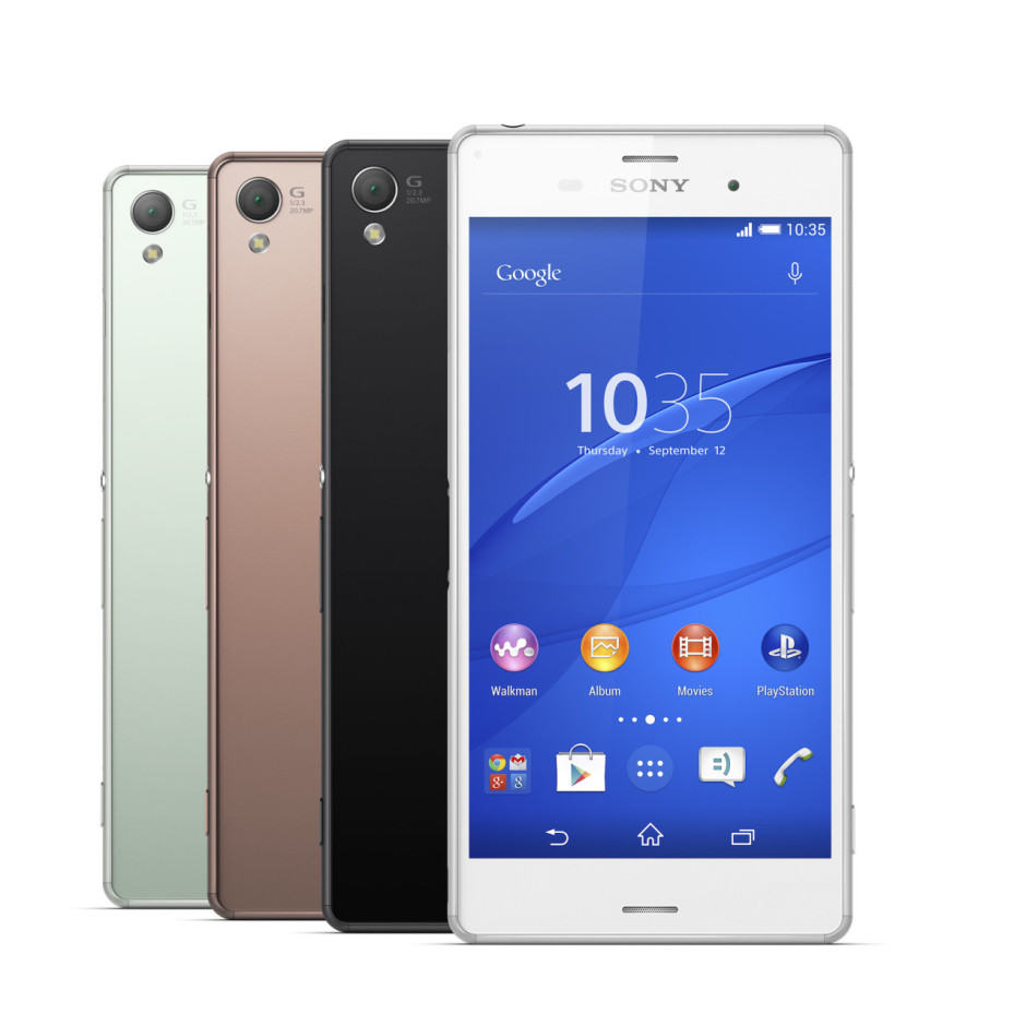 The Xperia Z3 is coming to T-Mobile. Photo: Sony