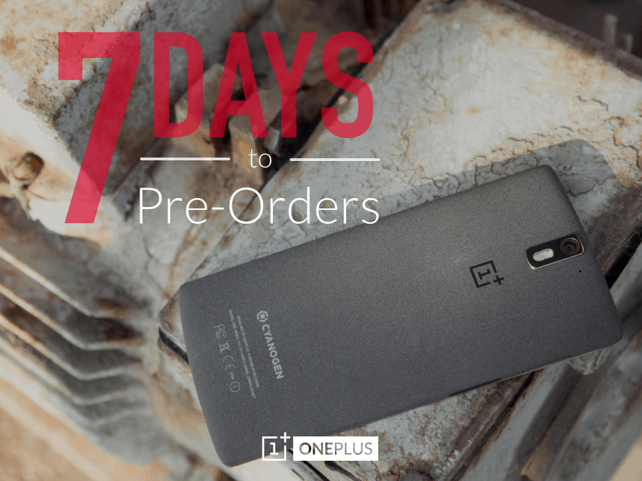 OnePlus One pre-orders are coming, but they won't stick around for long. Photo: OnePlus