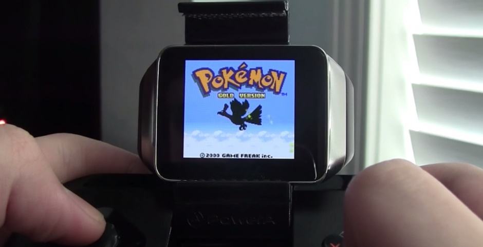 Pokemon on a Samsung Gear Live. Screenshot: Cult of Android