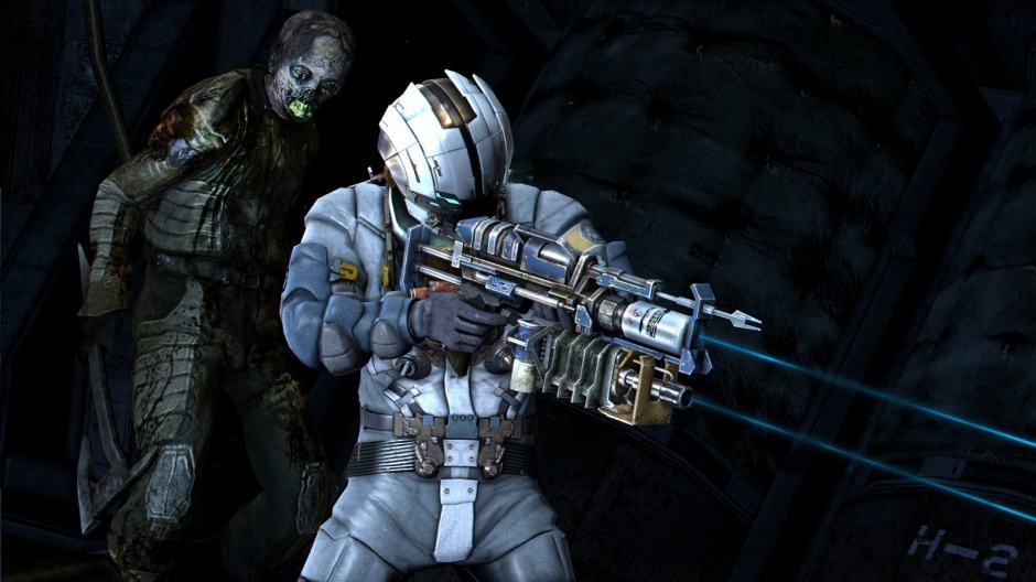 A scary shooter set in space? Dead Space has you covered. Screenshot: EA