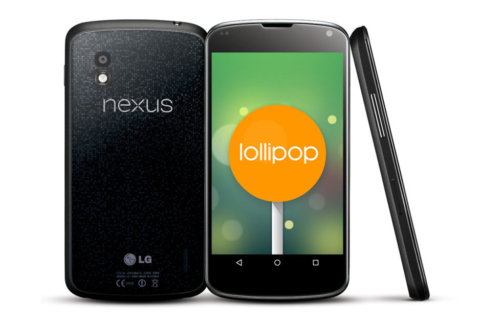 You can upgrade your Nexus 4 to Lollipop manually. Image: Cult of Android
