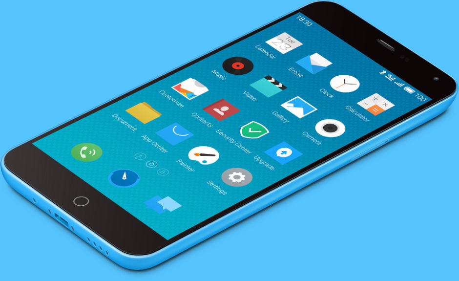 No, that's not an iPhone 5c. Photo: Meizu