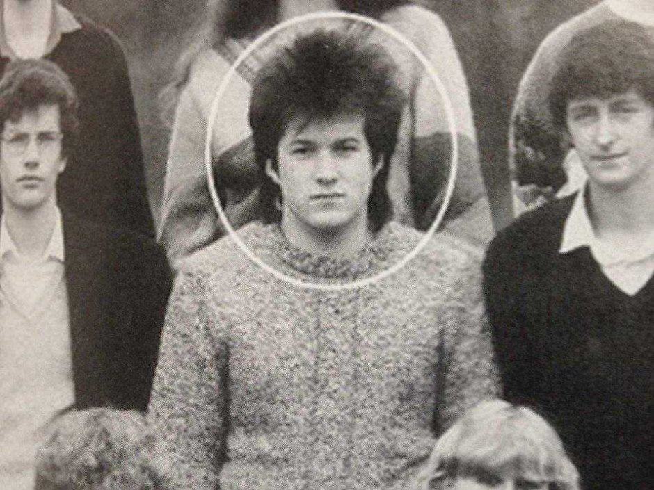 A younger Jony Ive, pre-Apple. One former colleague once told me he looked like "a hairbrush." 