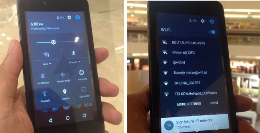 Quick Settings in Android 5.1. Photo: AndroidPolice