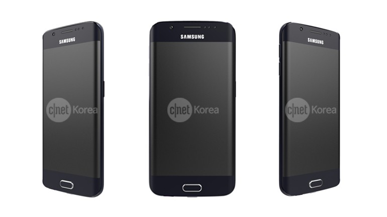 The gorgeous Galaxy S6 Edge. Photo: CNET Korea