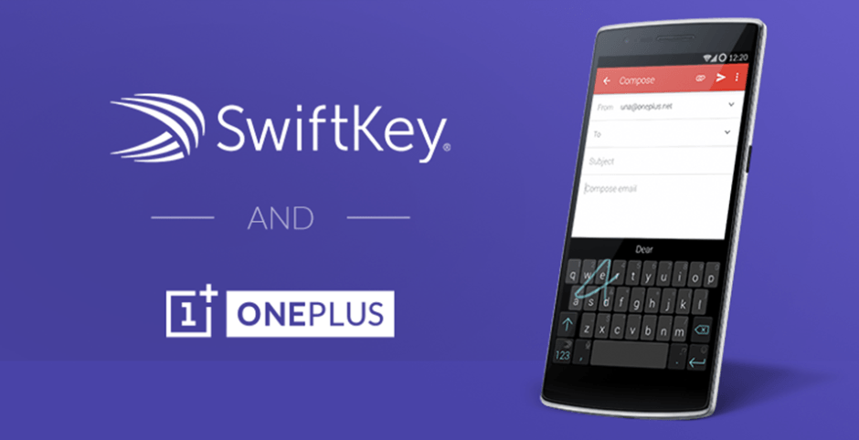 SwiftKey on the One. Photo: OnePlus