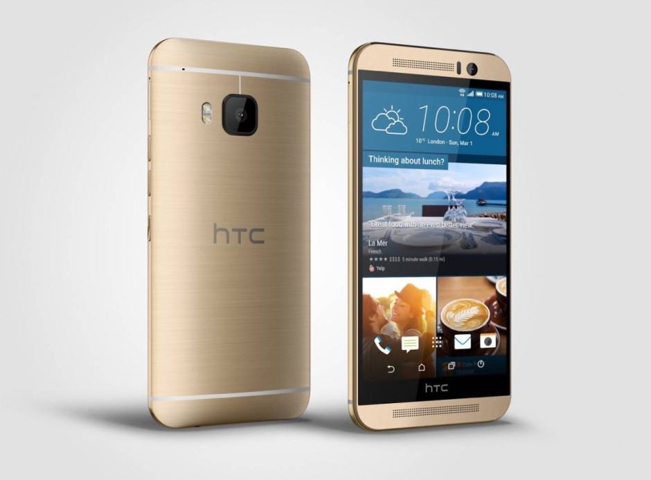 Get your HTC One M9 on Verizon now. Photo: HTC