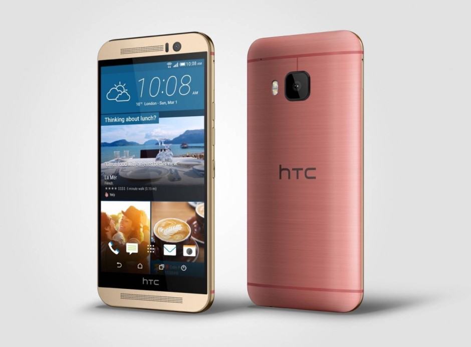 The One M9 could be here by the end of the month. Photo: HTC