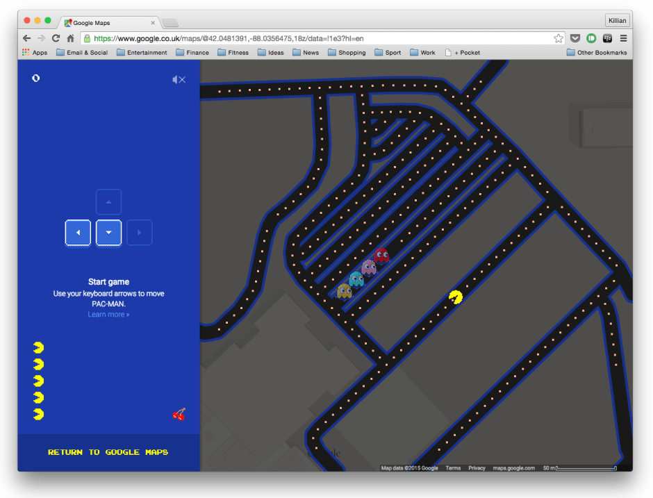Pac-Maps. Screenshot: Cult of Android