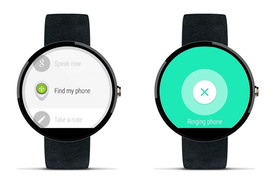 Android Device Manager on Android Wear. Photo: Google