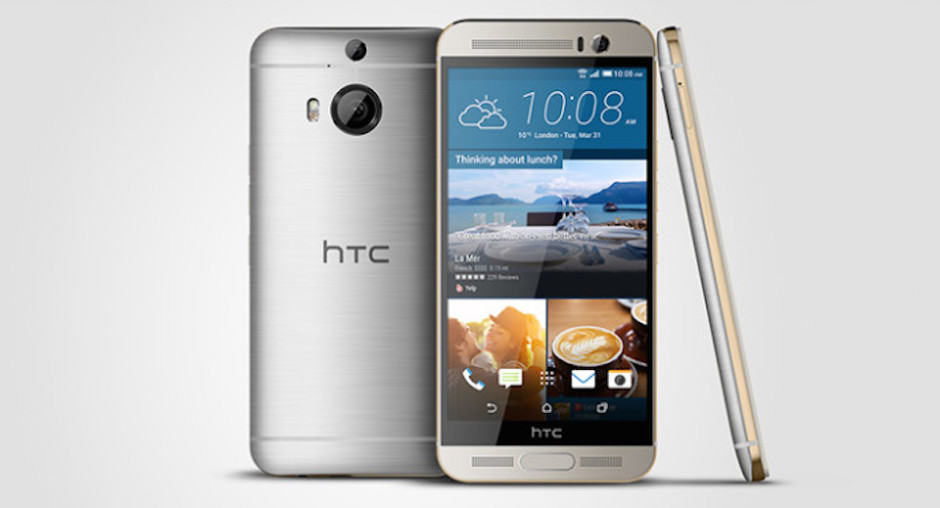 The One M9+ is bigger and better than the regular One M9. Photo: HTC