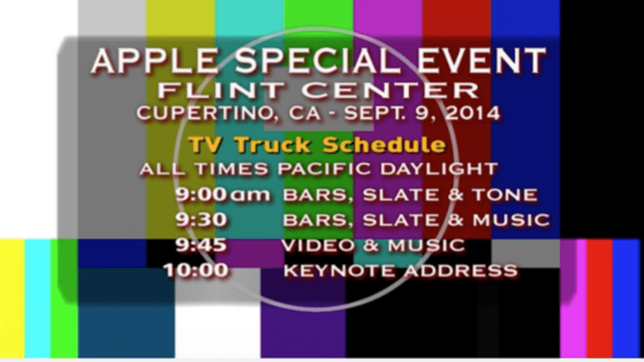 Remember this from Apple's last live stream? Screenshot: Cult of Mac
