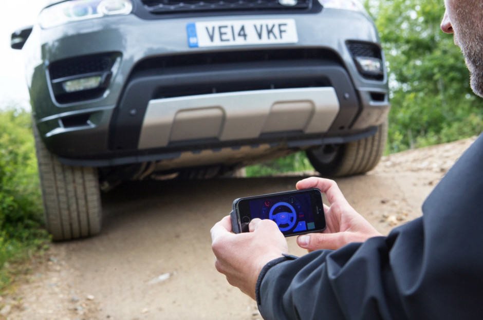 Fancy controlling your Range Rover with your smartphone?