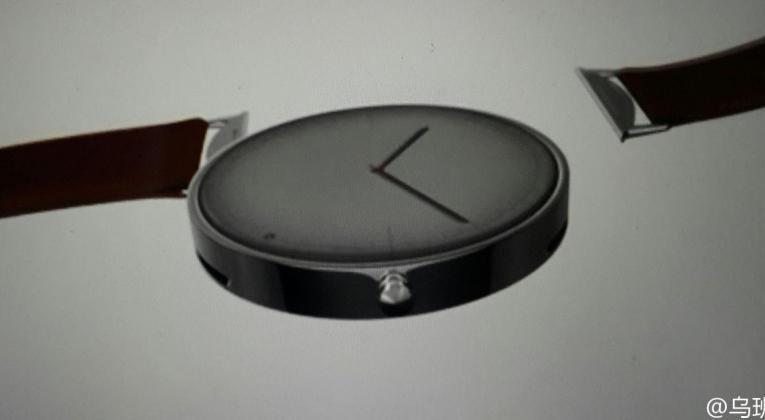 A supposed render of the Moto 360 2. Photo: Weibo