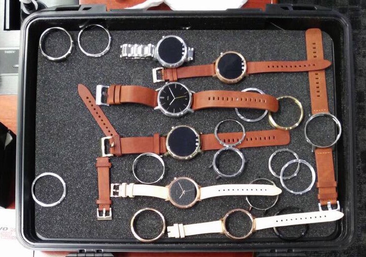 Lenovo CEO Yuanqing first spilled a new Moto 360 back in March. Photo: Yang Yuanqing.