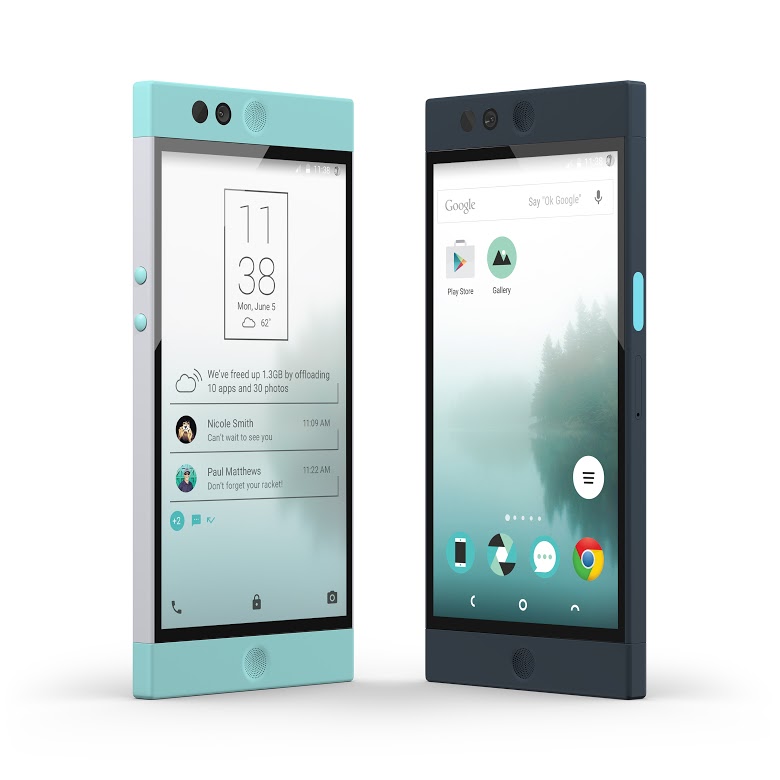 Robin comes in mint and midnight color options. Photo: Nextbit