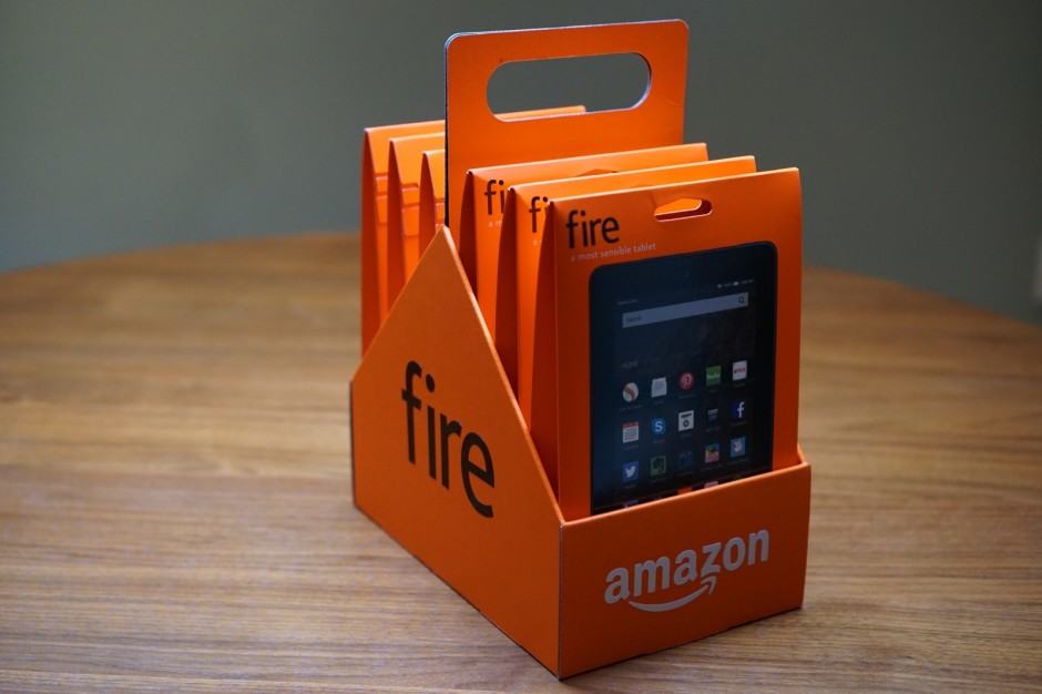 Amazon's new tablet comes in a pack of six. Photo: Amazon