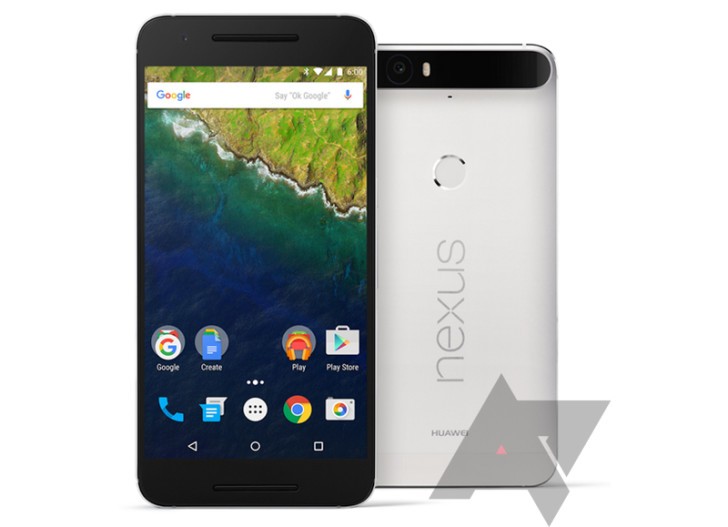 Nexus 6P's first press image. Photo: Android Police