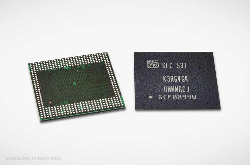Samsung's new 6GB RAM chip is coming soon to a smartphone near you. Photo: Samsung