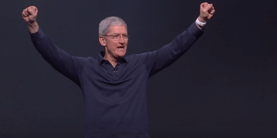 Tim Cook doesn't care. Photo: Apple