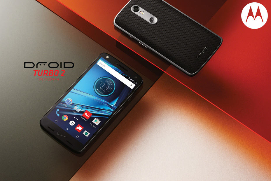 The (almost) unbreakable Droid Turbo 2 has arrived. Photo: Motorola