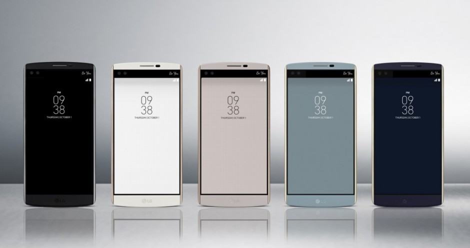The V10 is a smartphone like no other. Photo: LG
