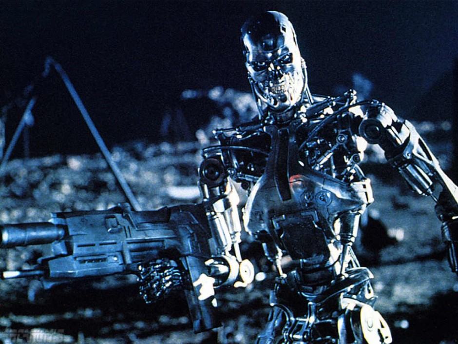 Like this, except hopefully without the whole Skynet thing. Photo: TriStar Pictures