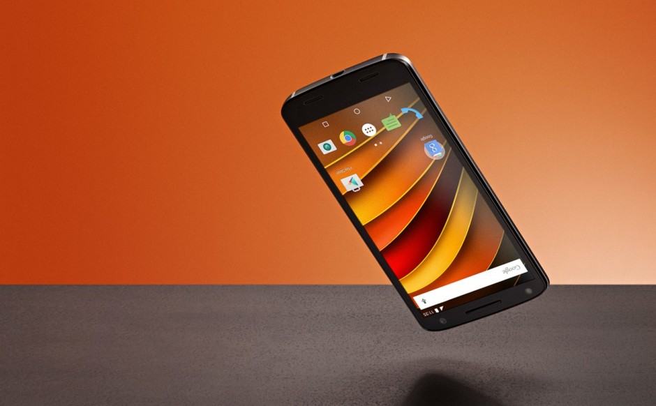 Moto X Force has Motorola's new ShatterShield technology. Photo: Motorola