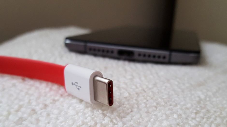 The OnePlus USB-C cable doesn't meet the latest standards. Photo: Killian Bell/Cult of Android