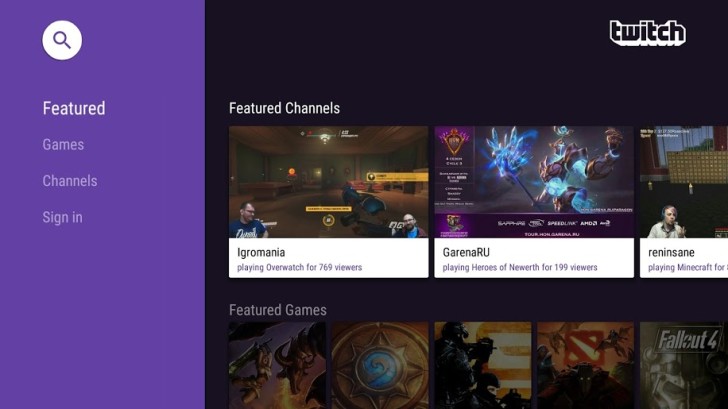 Twitch comes to your TV. Photo: Twitch
