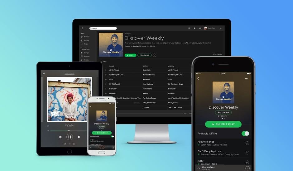 Streaming video is finally coming to Spotify, but it starts on Android only. Image: Spotify