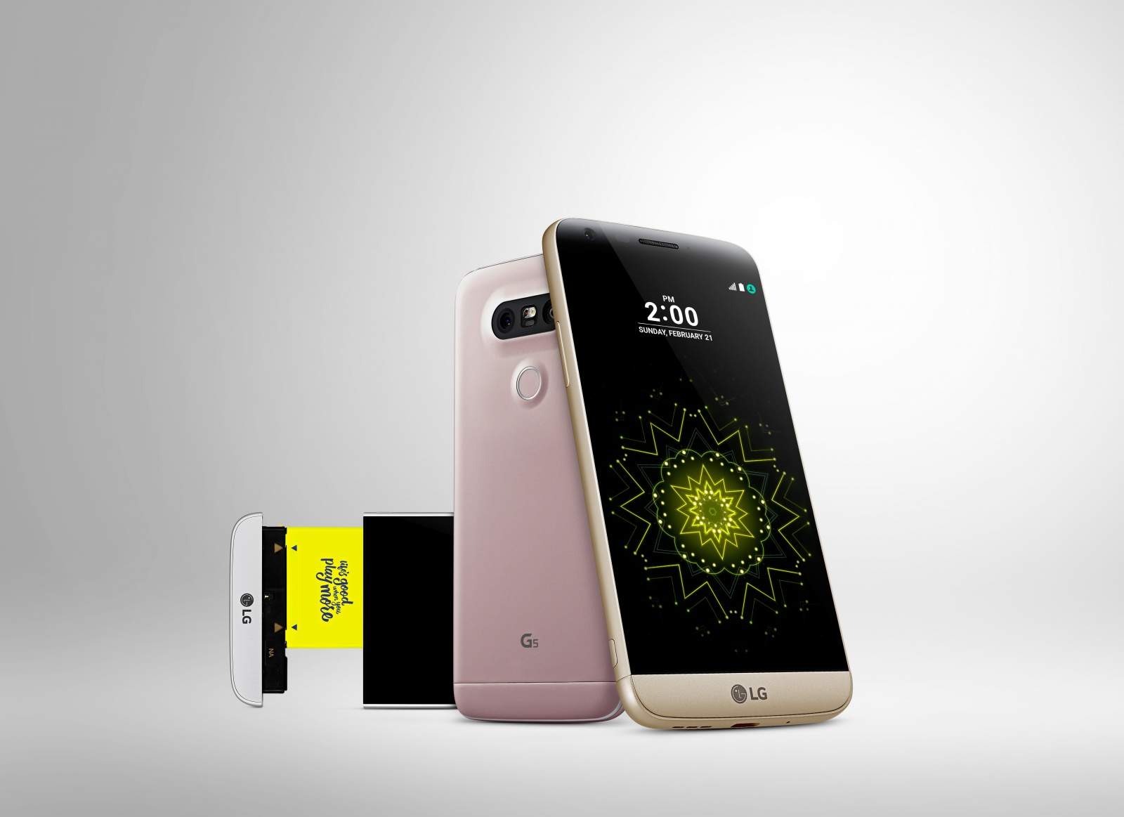 The LG G5 and its 'friends' are soon coming to the US. Photo: LG