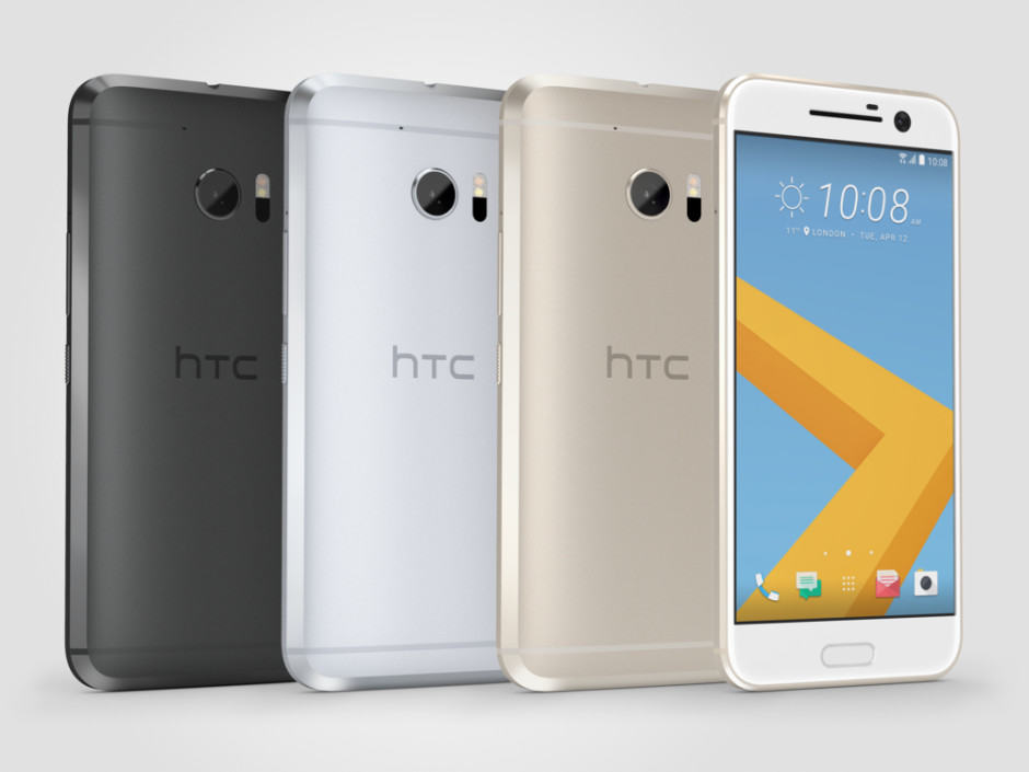 HTC 10's color options. Photo: HTC