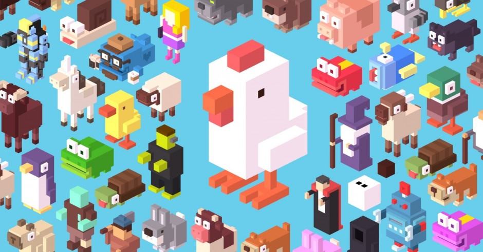 Crossy Road  gets your friends into the game. Photo: Hipster Whale